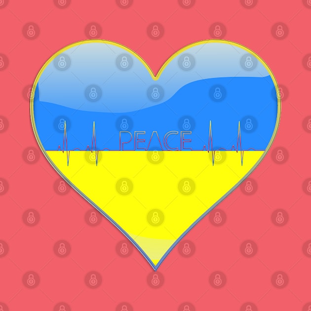 Pulse inside Ukrainian heart by tashashimaa