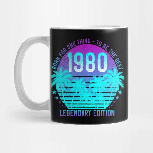 41 Years Old 41st Birthday Limited Edition 1980 41st birthday gag 41st bday gift 41st birthday cup 41st birthday mug 41 years decor 41th cup
