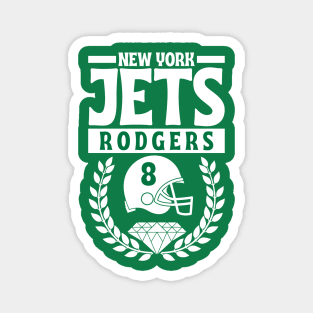 New York Jets Aaron Rodgers 8 Helmet American Football Magnet