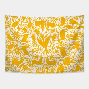 Otomi Yellow Tapestry