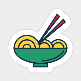 Bowl of Noodles Magnet