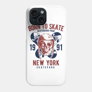 Born To Skate New York Phone Case