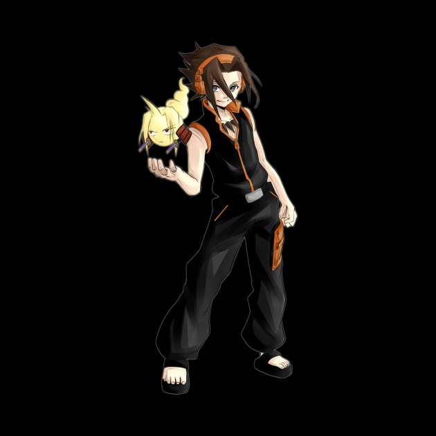 yoh asakura shaman king by Beatlo