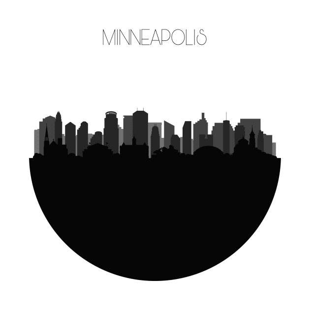 Minneapolis Skyline V2 by inspirowl