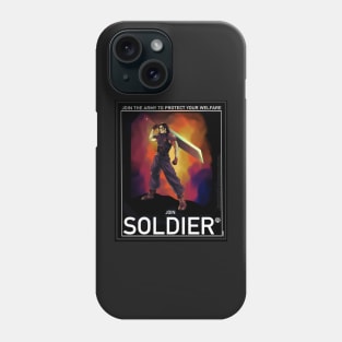 Angeal Hewley poster SOLDIER Phone Case