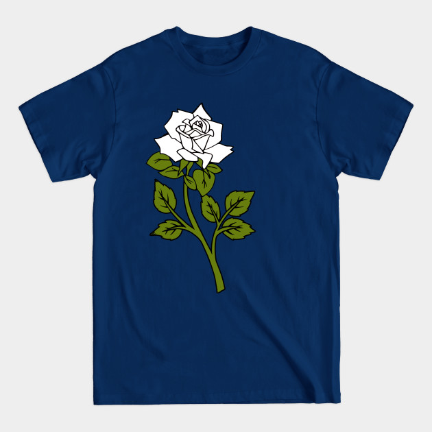 Disover White Rose - White Rose - T-Shirt