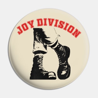 Boots joy division Pin