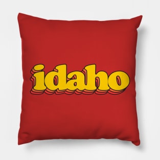 Idaho 70s Groove Pillow