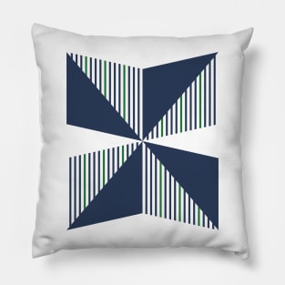 Northern Ireland Away Navy White Green 1990 - 92 Large Print Pillow