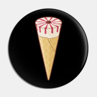 Ice Cream Cone Pin