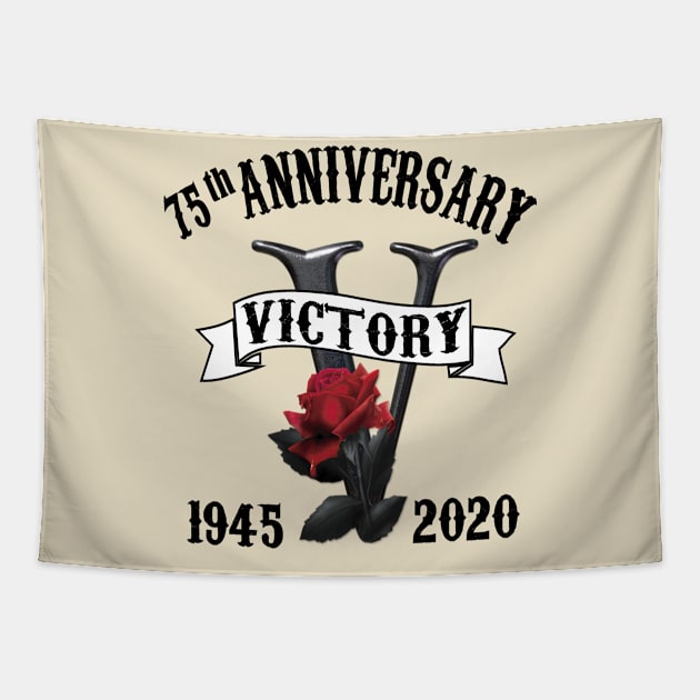 Ve Day 75 th Anniversary Victory Tapestry by care store