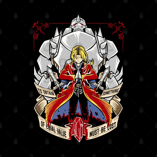 Edward Elric & Alphonse Elric by Losen500