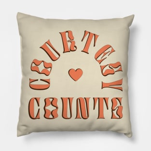 Courtesy Counts Pillow