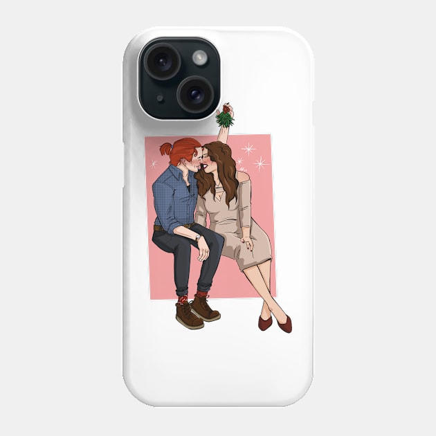 Merry Gay-Mas Phone Case by badartndadjokes