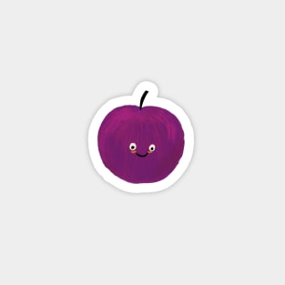 Kawaii Plum Magnet