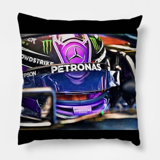 Lewis Hamilton Racing Pillow