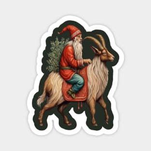 Julbocken Yule Goat A Creature Of Scandanivian Mythology Magnet