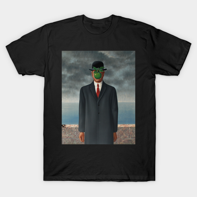 The Son of Man, 1946. Rene Magritte. - Art - T-Shirt