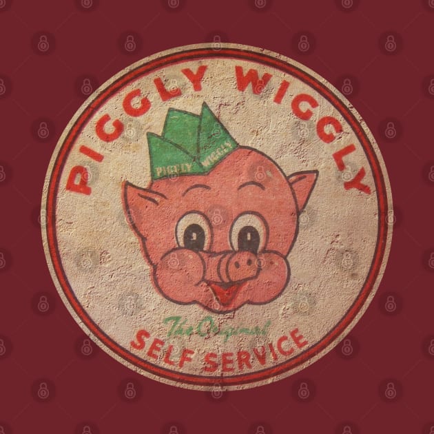 piggly wiggly Self sERVICE by GDsticker