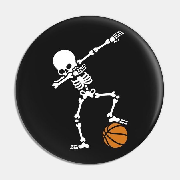 Dab dabbing skeleton football basketball Pin by LaundryFactory