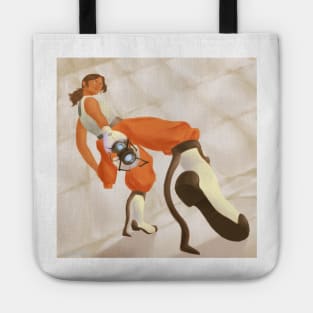 Chell - Orange Variant Tote