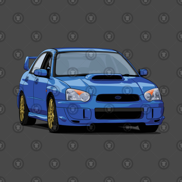 Subaru Impreza Wrx Sti Blobeye Gdb Subaru T Shirt Teepublic