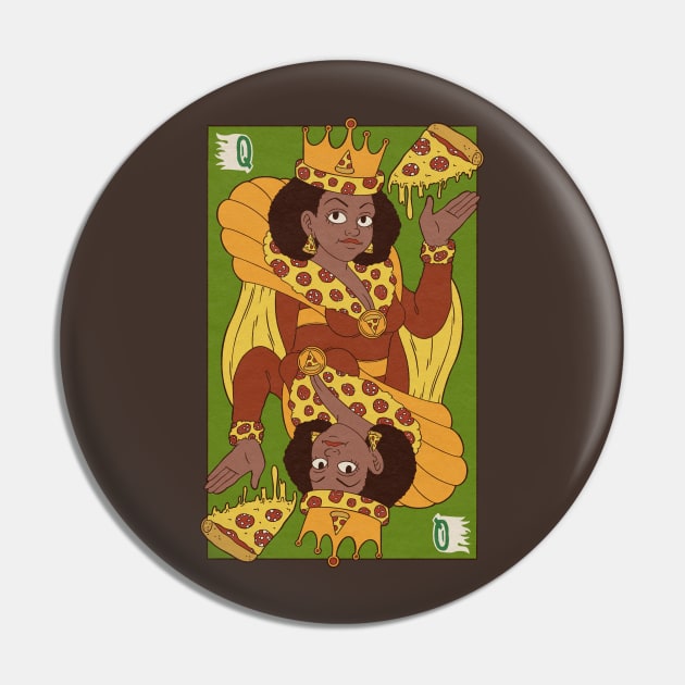 Pizzaqueen Pin by atomiqueacorn