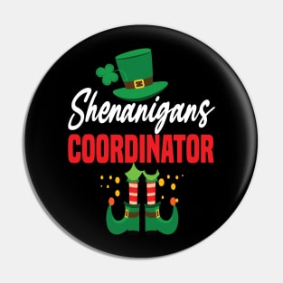 shenanigans coordinator teacher 2021 gift Pin