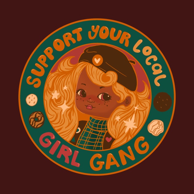 Support Your Local Girl Gang by Liberal Jane Illustration