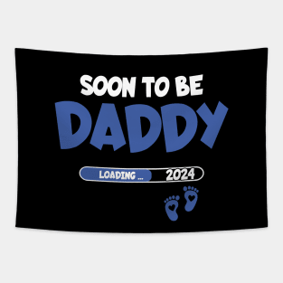 Soon to be daddy 2024 Pregnancy Announcement Tapestry