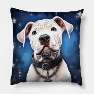 Dogo Argentino Puppy Pillow