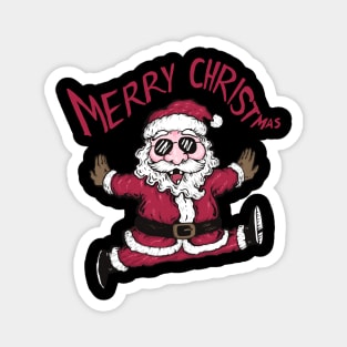 Santa Happy vacation Magnet