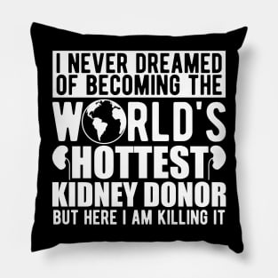 Kidney Donor - I never dreamed of becoming the world's hottest kidney donor w Pillow