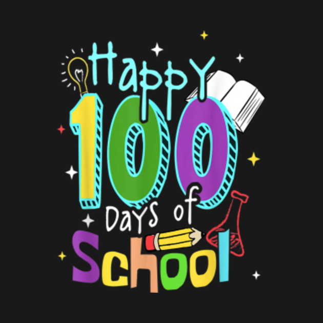 Happy 100 Days of School Learning 100th Day Smarter Kids - Happy 100th ...