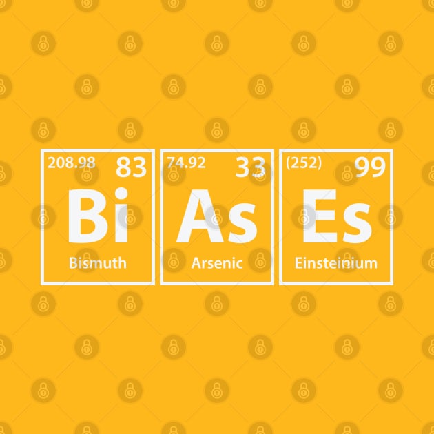 Biases (Bi-As-Es) Periodic Elements Spelling by cerebrands