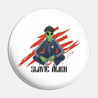 Slavic Alien Pin