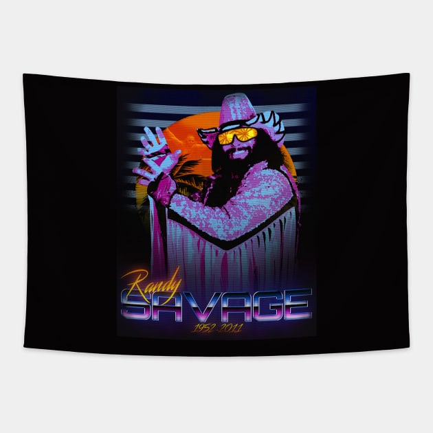 Randy savage legend Tapestry by donatkotak