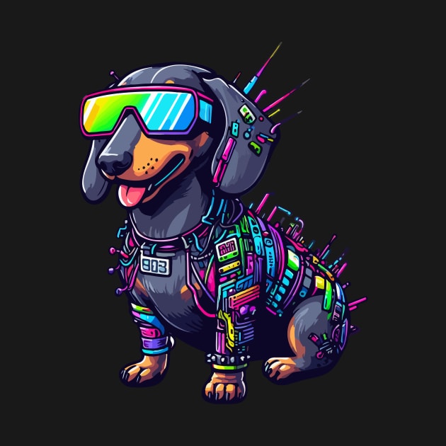 Wiener Dog - Short Circuit by BarkandStick