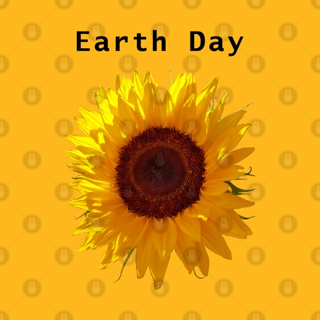 Earth Day Sunflower by ellenhenryart