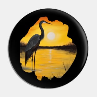 Sun set Pin