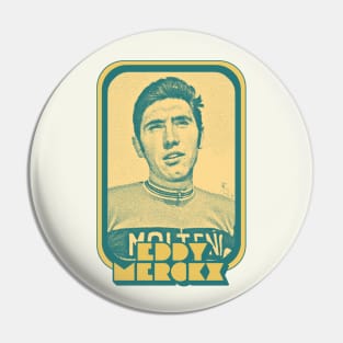 Eddy Merckx // Retro Cycling Fan Art Design Pin