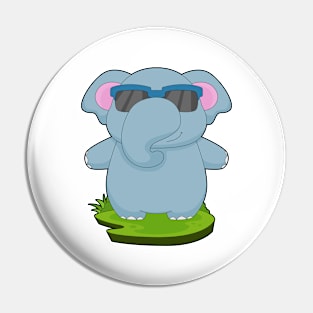 Elephant Sunglasses Pin