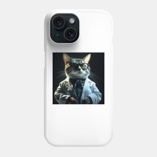 Cat People - Smart Science Cat Phone Case