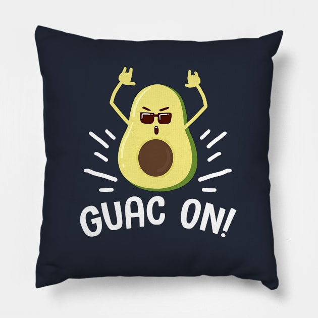 Guac On Pillow by alpphadesignart