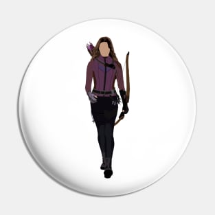 Purple arrow girl Pin