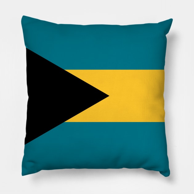 Bahama Flag Pillow by DetourShirts