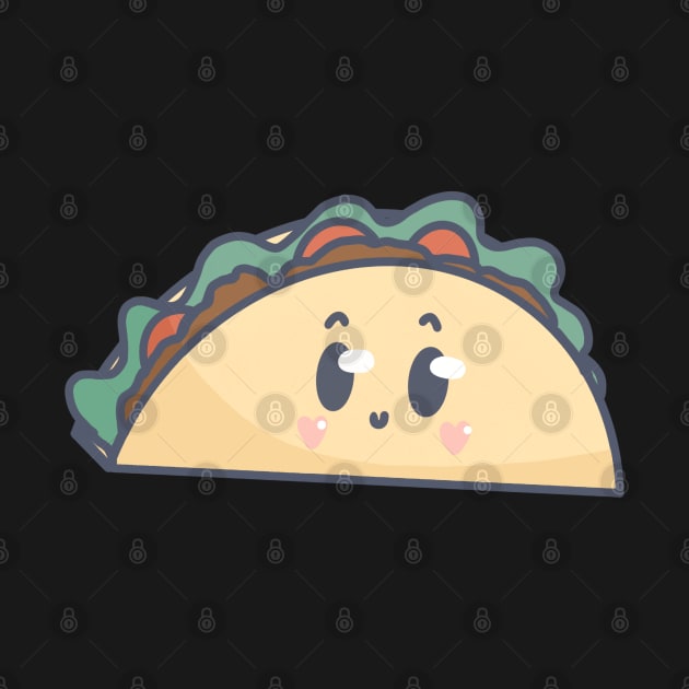 Kawaii Taco by LittleFlairTee