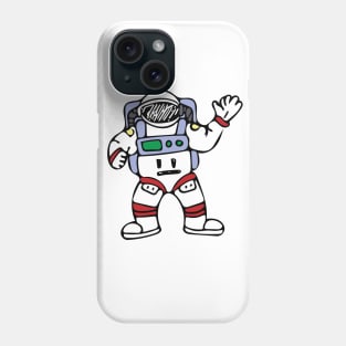 Astronaut Cosmonaut Cosmos Traveller Spacesuit Design Phone Case