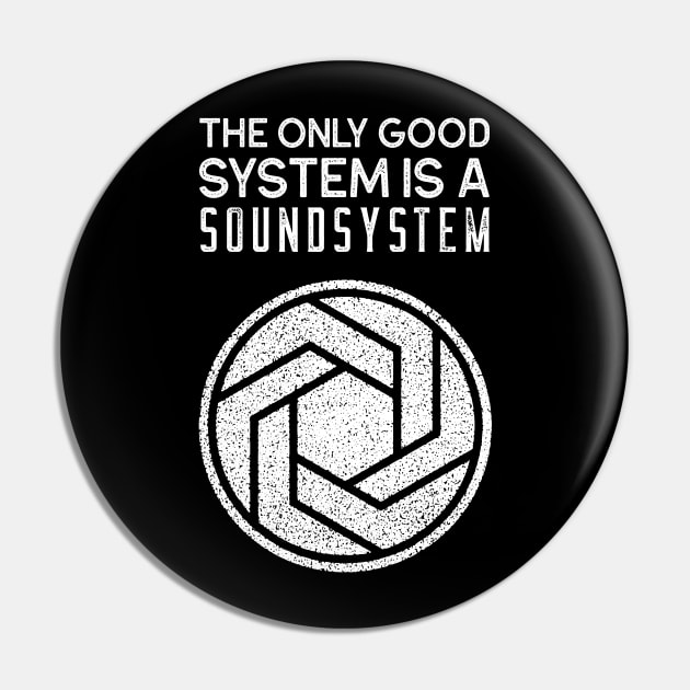 Freetekno Soundsystem Pin by T-Shirt Dealer