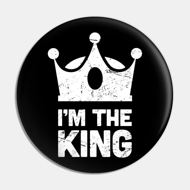 Funny LGBT Gay Pride Drag King Pin by Wizardmode